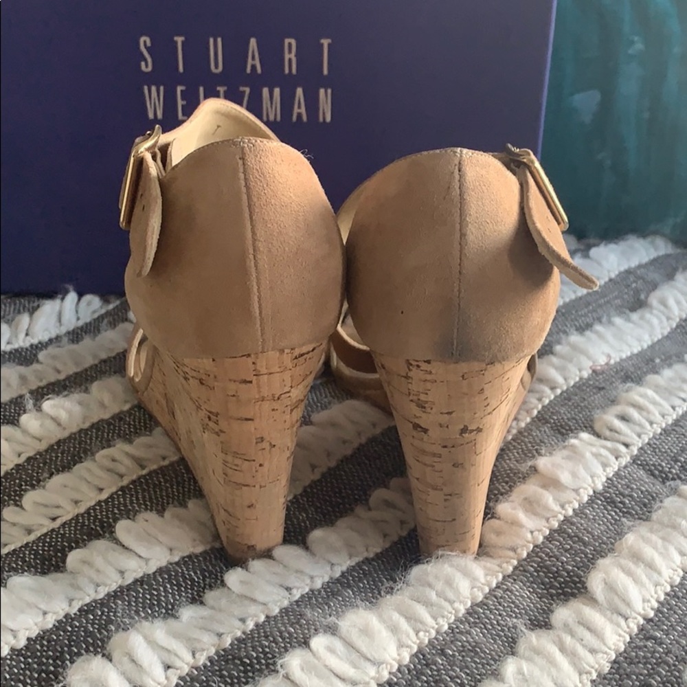 Stuart Weitzman Lineone Wedge Size 10 - image 3